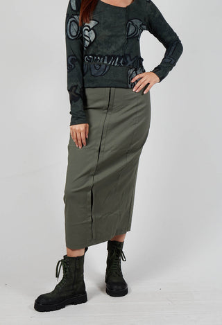 Pencil Skirt in Camp