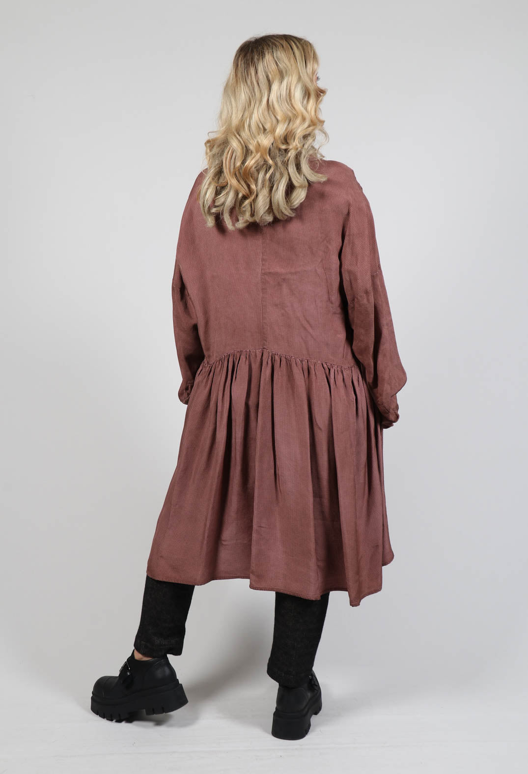 Rust shirt outlet dress