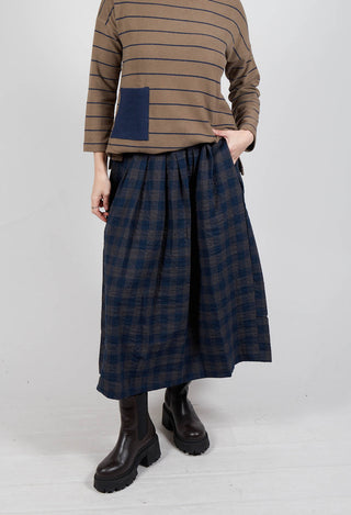 Pesci Skirt in Blu