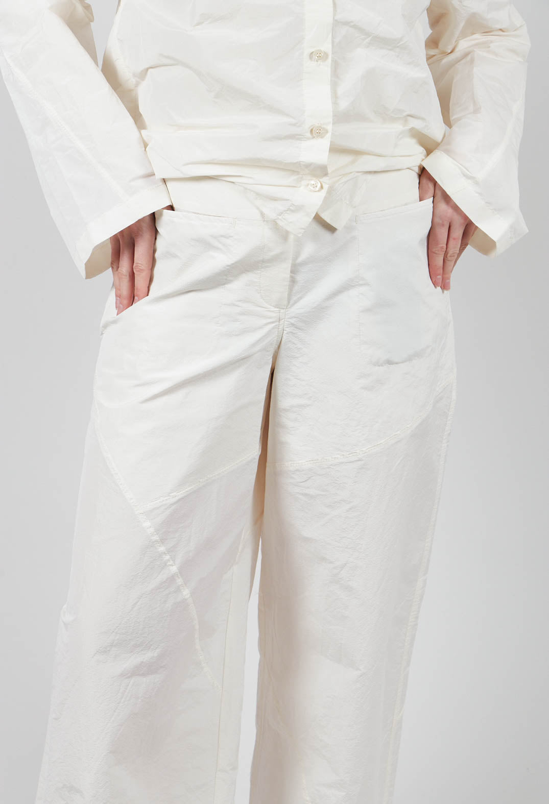 Piri Trousers in Off White