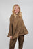 Pleat Top in Camel Cloud