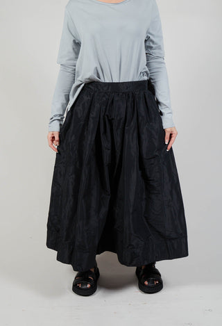 Pleated Skirt in Black