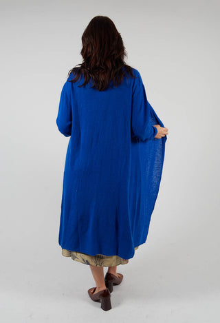 Plume Coat in Saphire