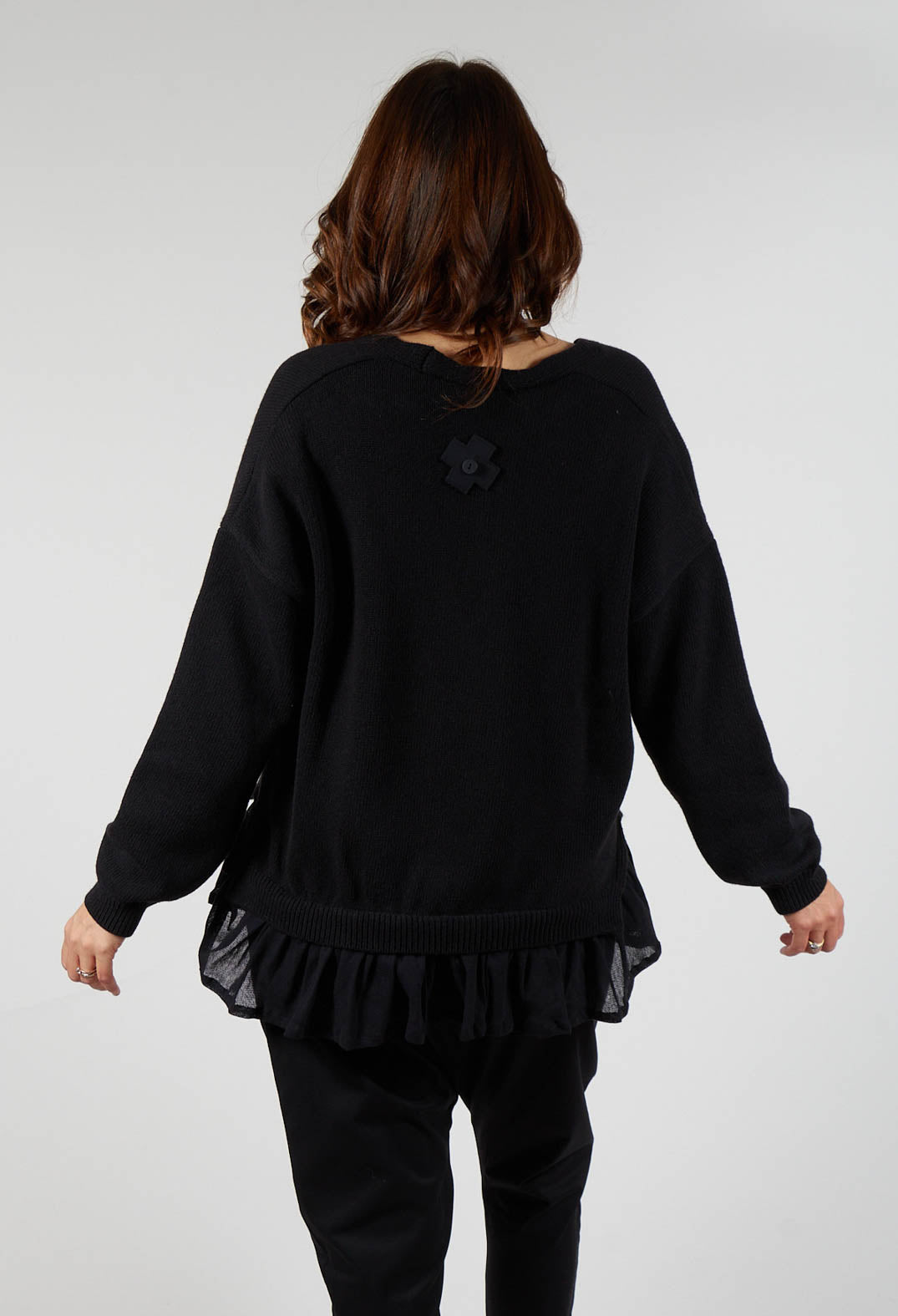 Pops Cardigan in Black