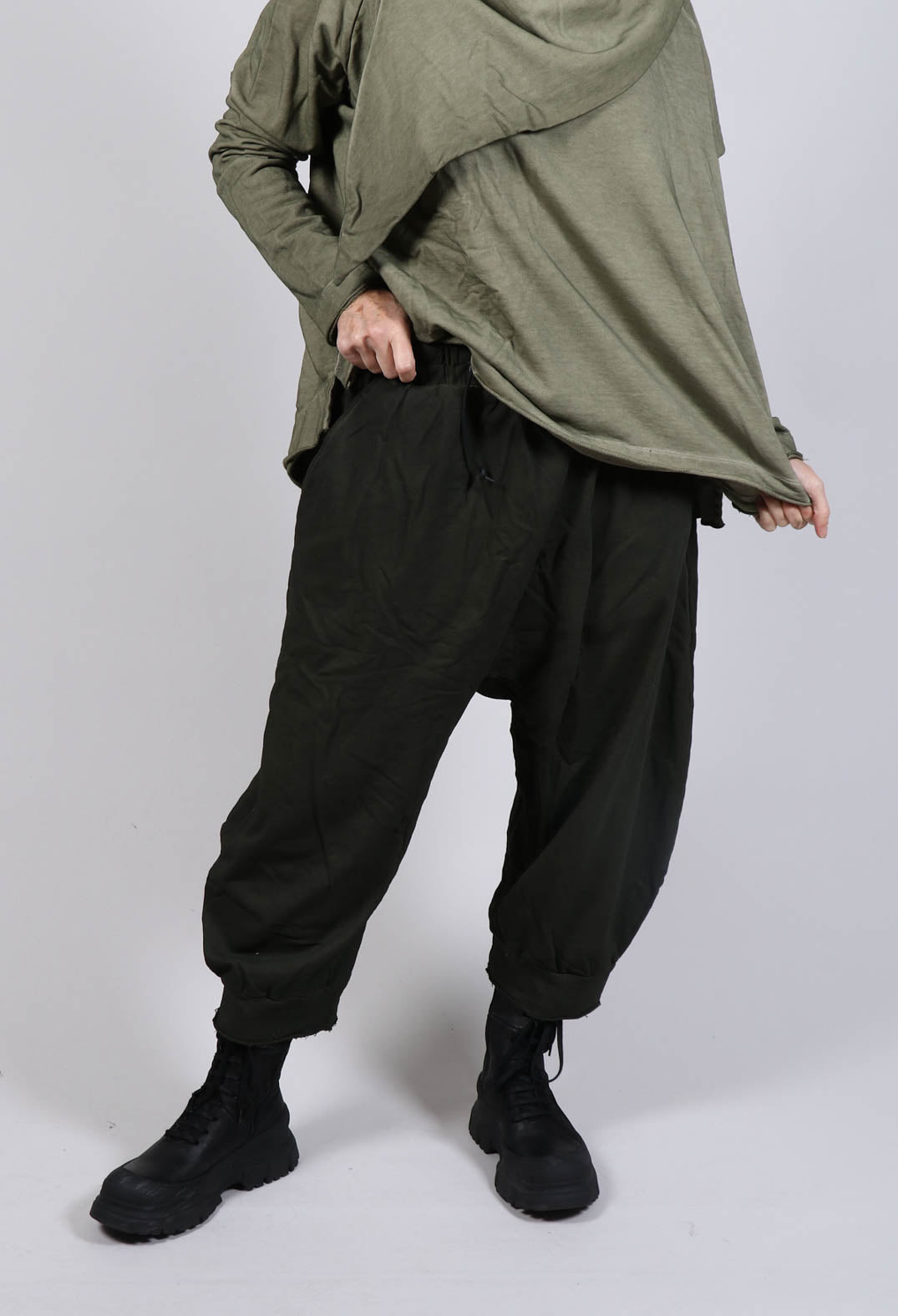 Pull String Lounge Pants in Olive Cloud – Olivia May