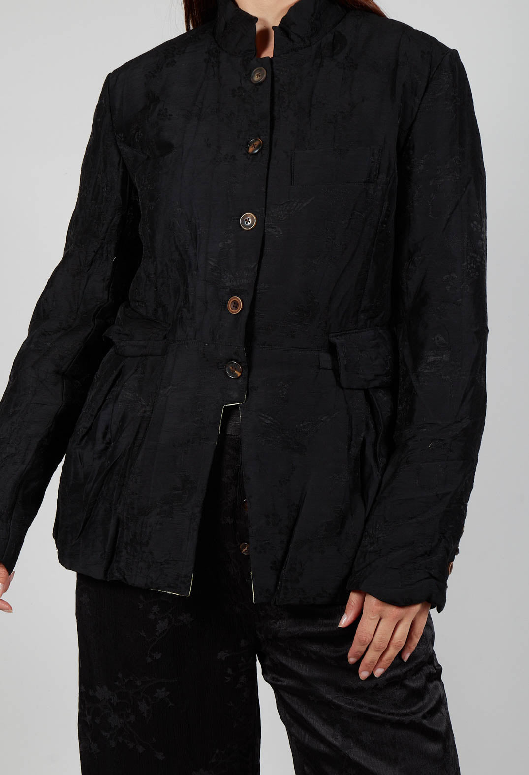 Quilted Jacket in Black