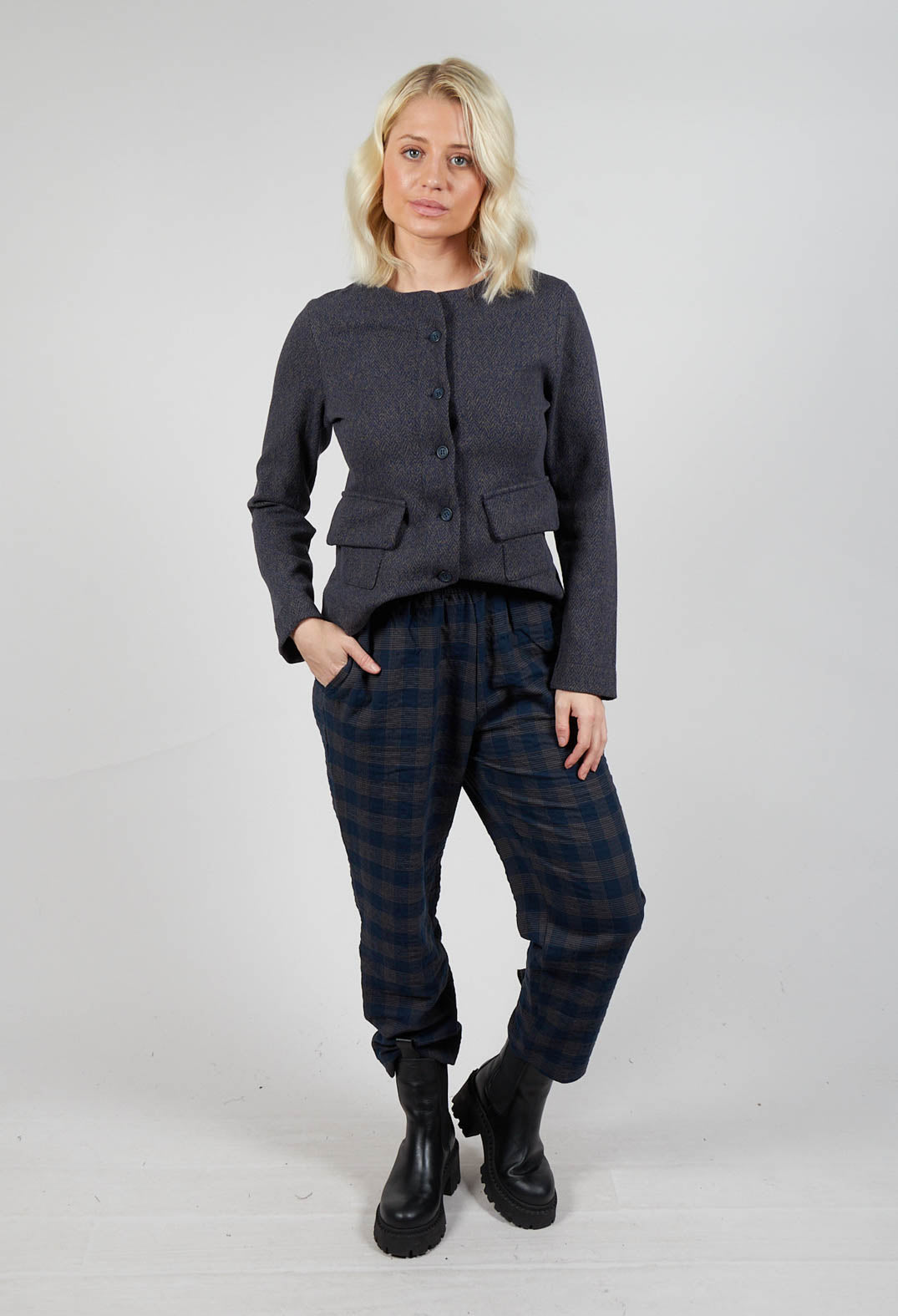 Raro S Trousers in Blu