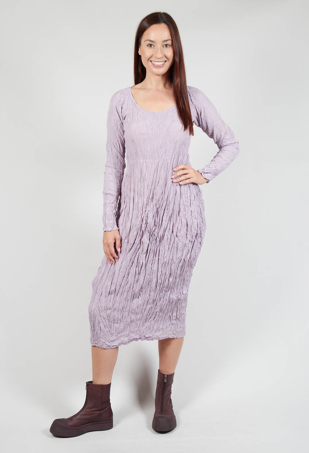 Regen Dress in Yard Purple