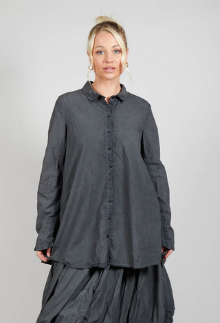 Relaxed Fit Shirt in Coal Cloud