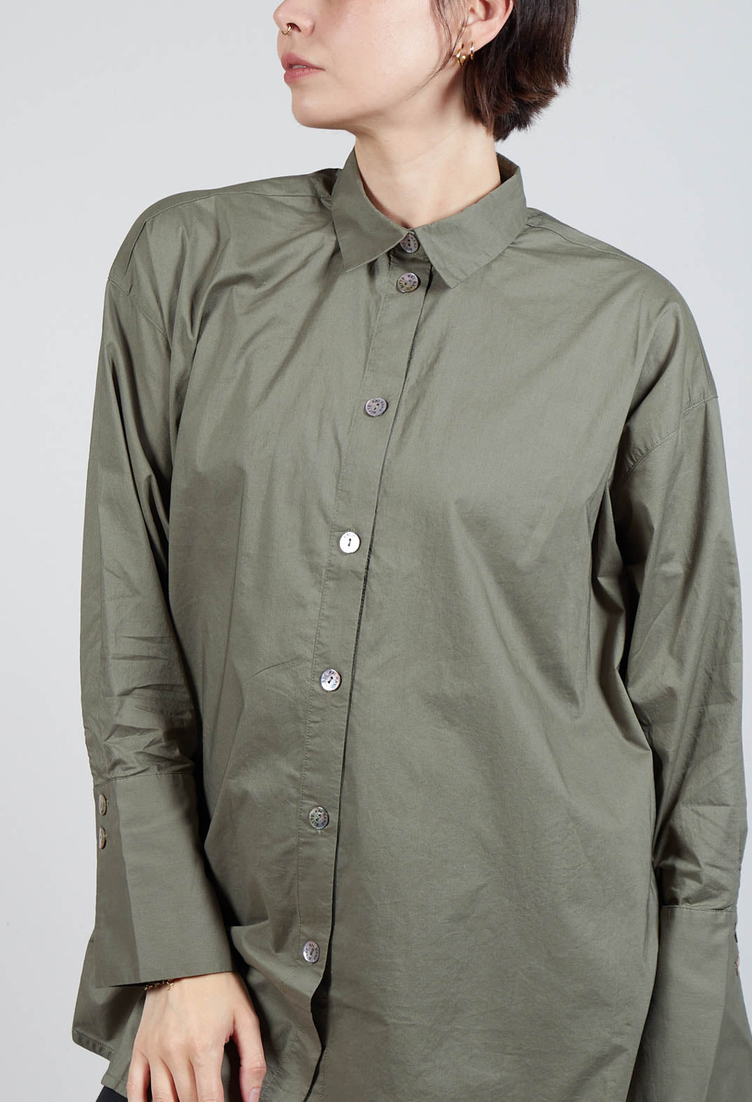 Relaxed Fit shirt in Khaki