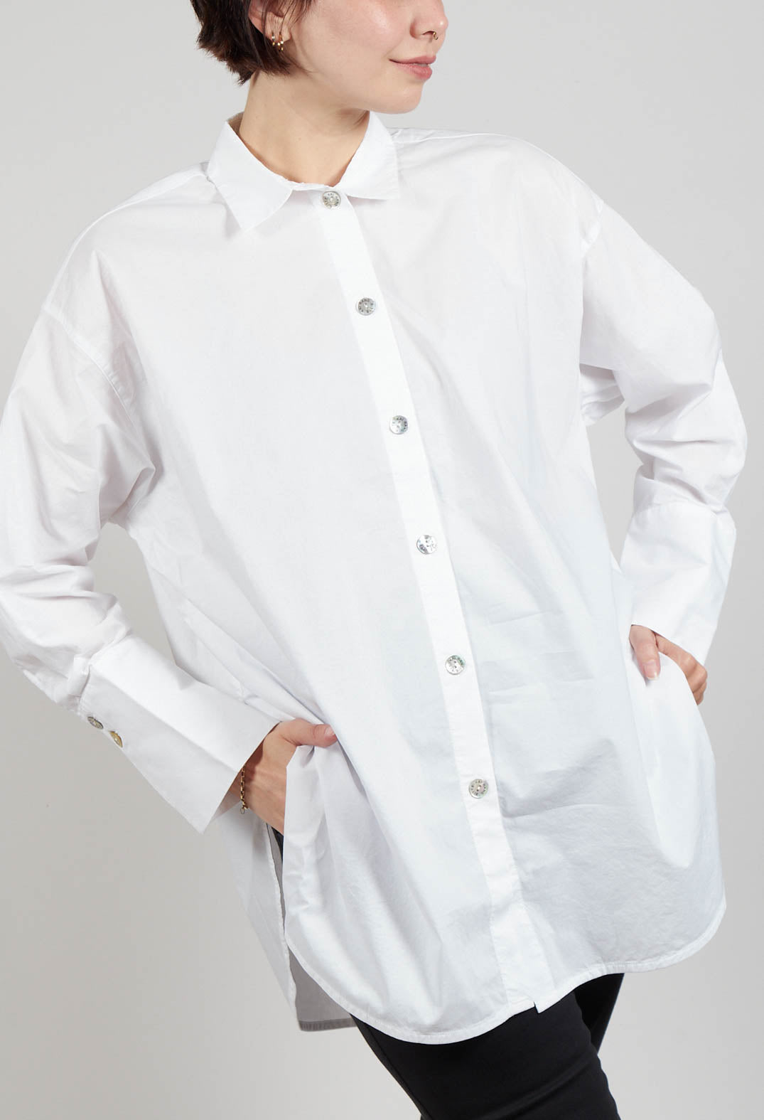 Relaxed Fit shirt in White