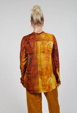 Renaissance Shirt in Stained Orange