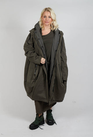 Parka Coat in Jungle