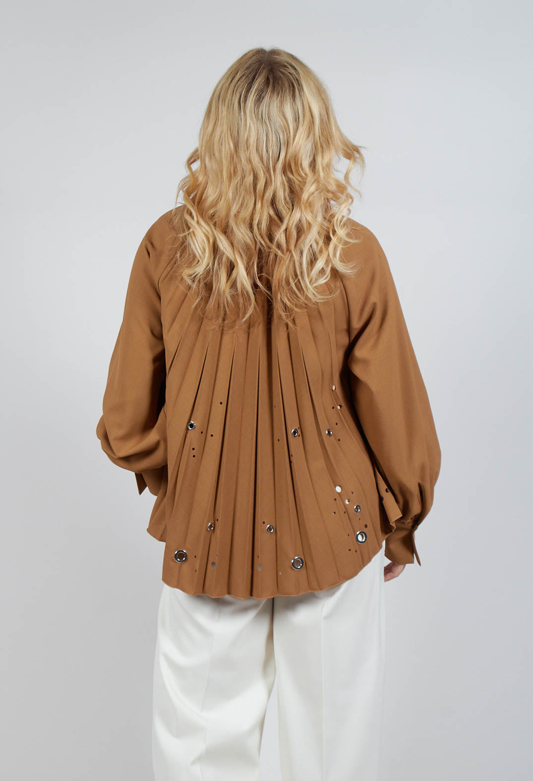 Romolo Blouse in Camel