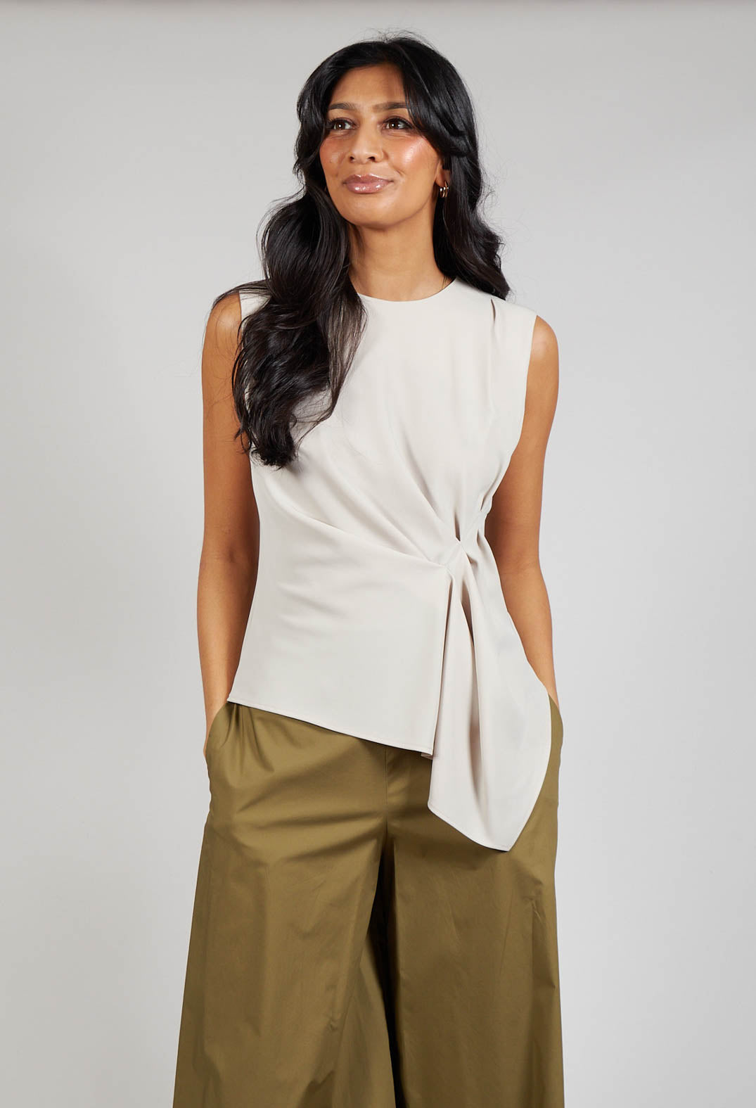 Ruched best sale vest top