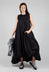 Sleeveless Maxi dress in Black