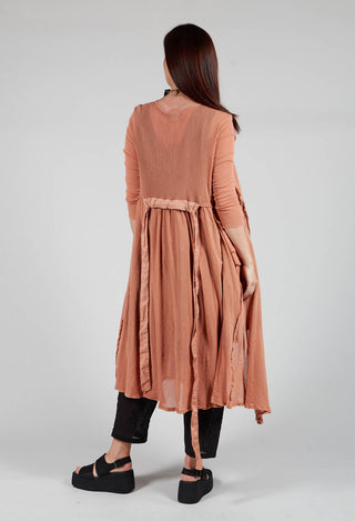 Longline Cardigan in Copper