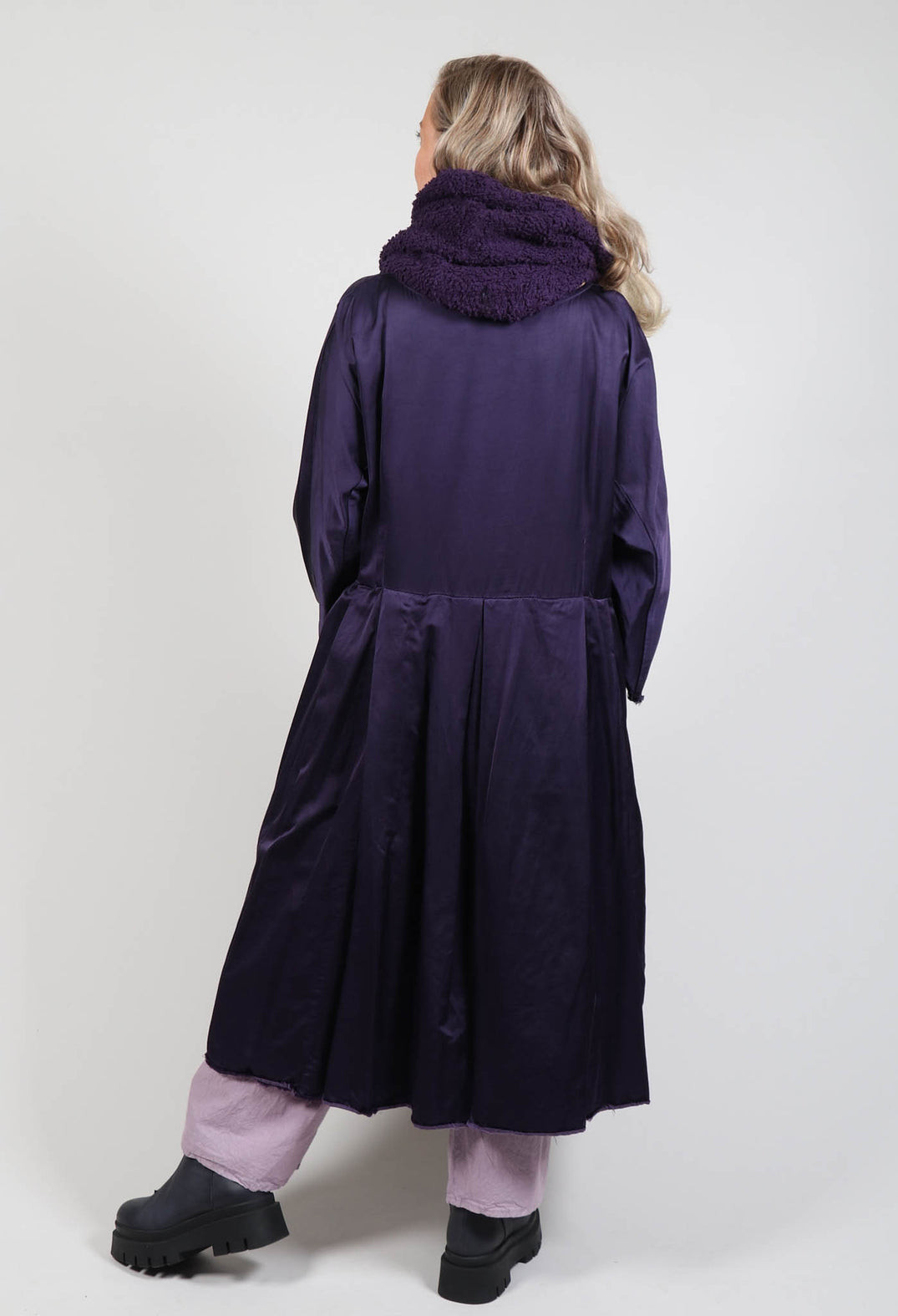 Orphig Dress in Eisenbahn Purple