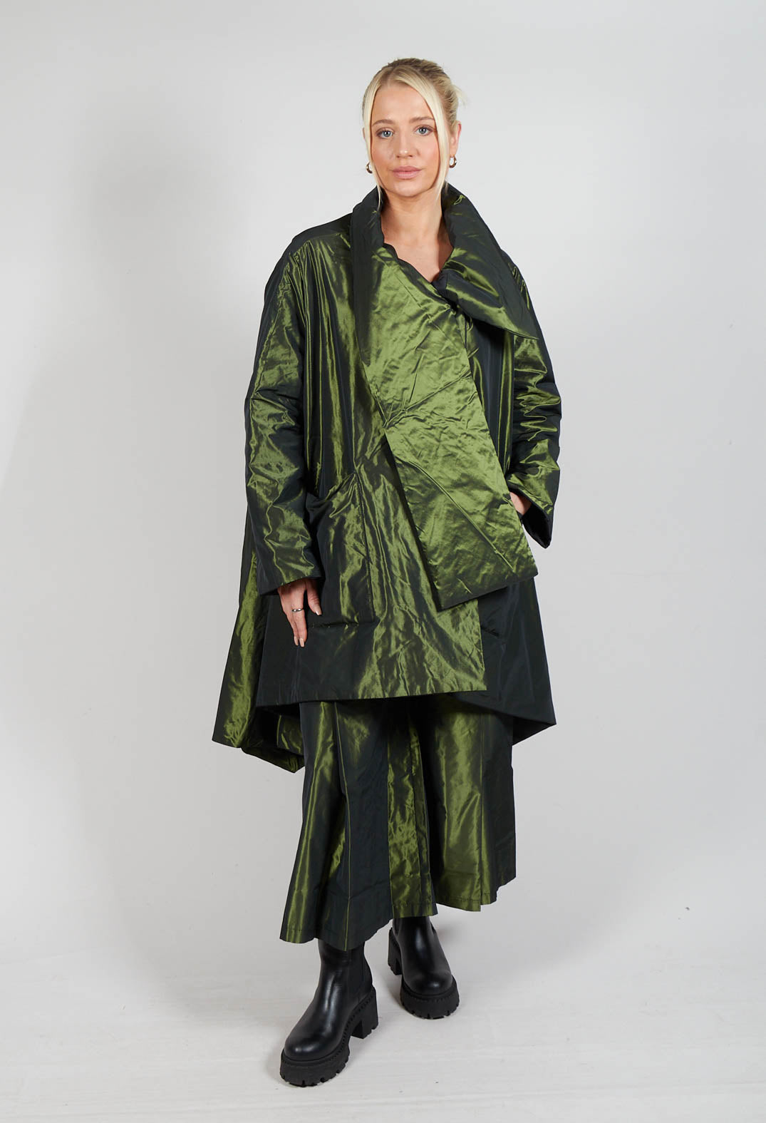 Savanah Coat in Olive