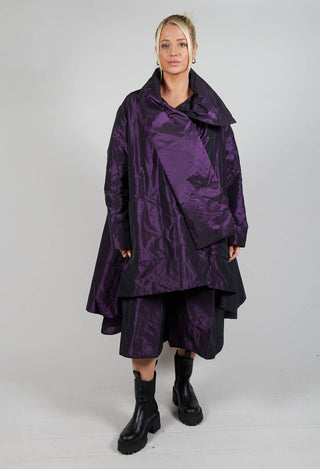 Savanah Coat in Plum