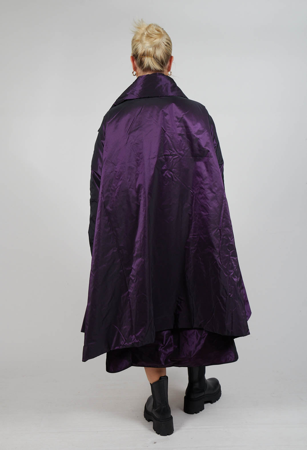 Savanah Coat in Plum