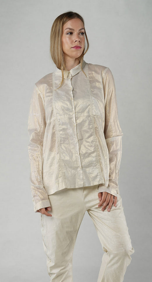 PRE-ORDER -  Semi Sheer Shirt in Moon Sparkle (Pictured in Galaxy Sparkle)