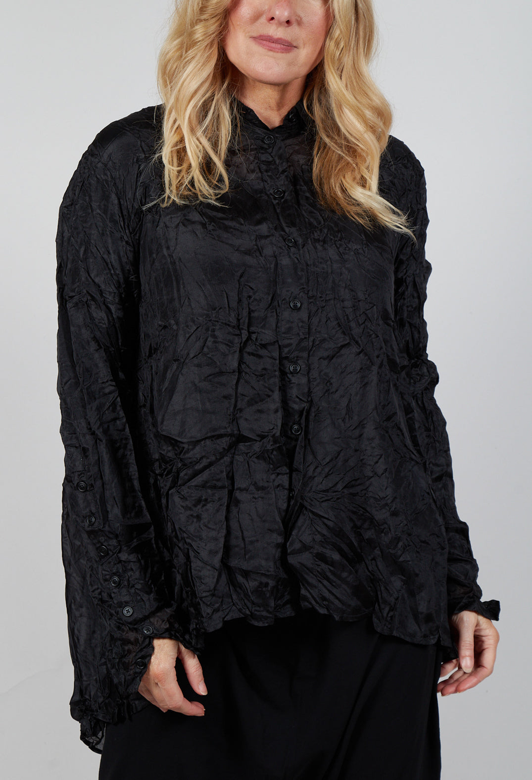 Sheer Shirt in Black