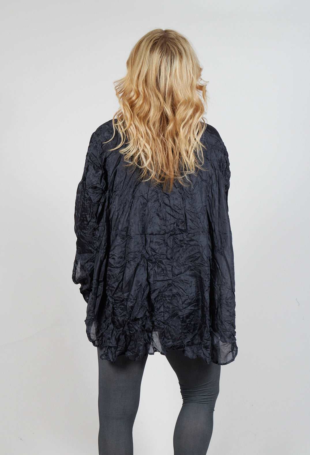 Sheer Shirt in Slate Cloud