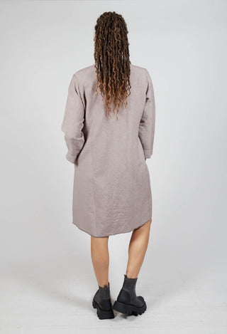 Shift Dress in Taupe