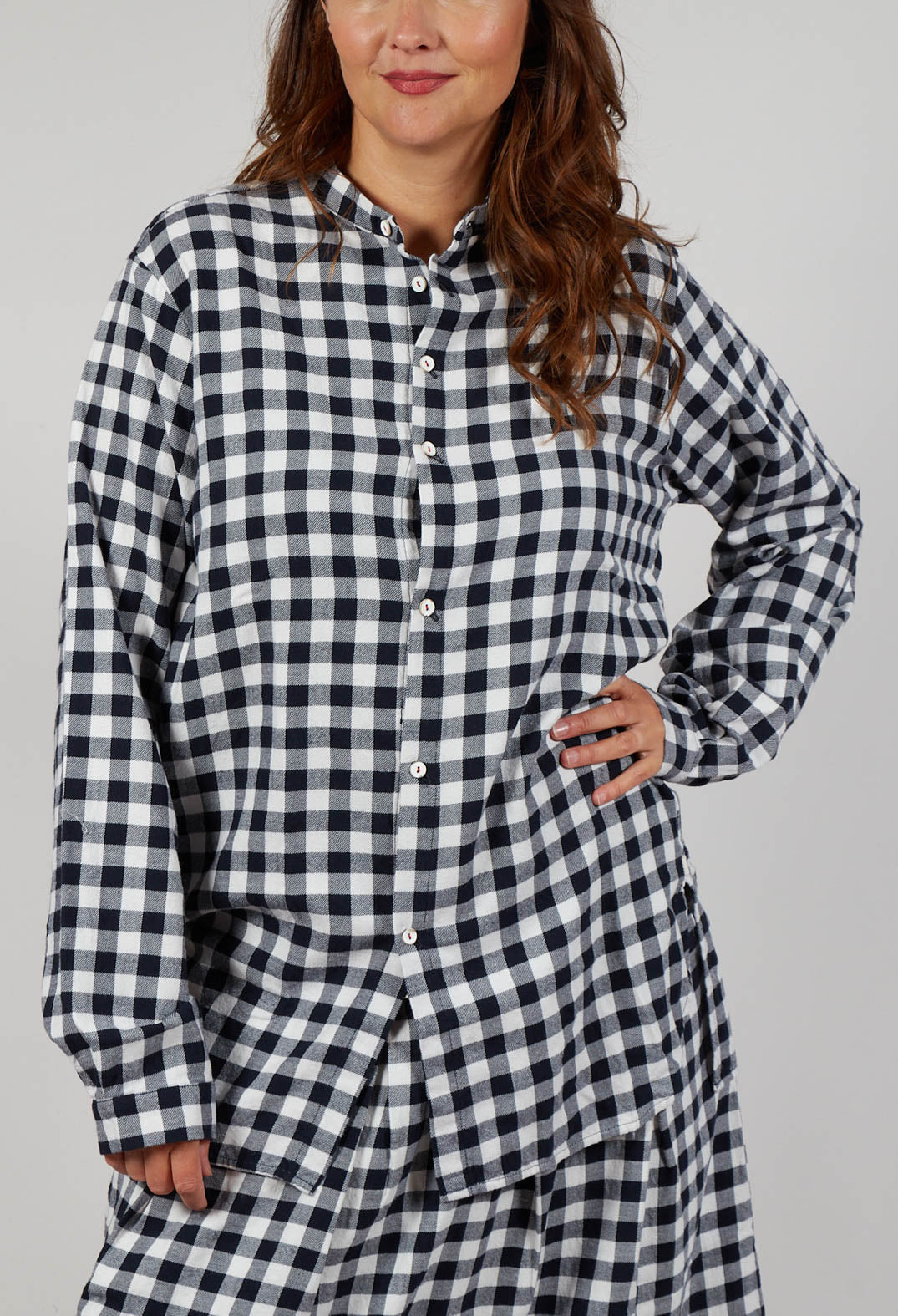 Shirt Charly in Navy Check