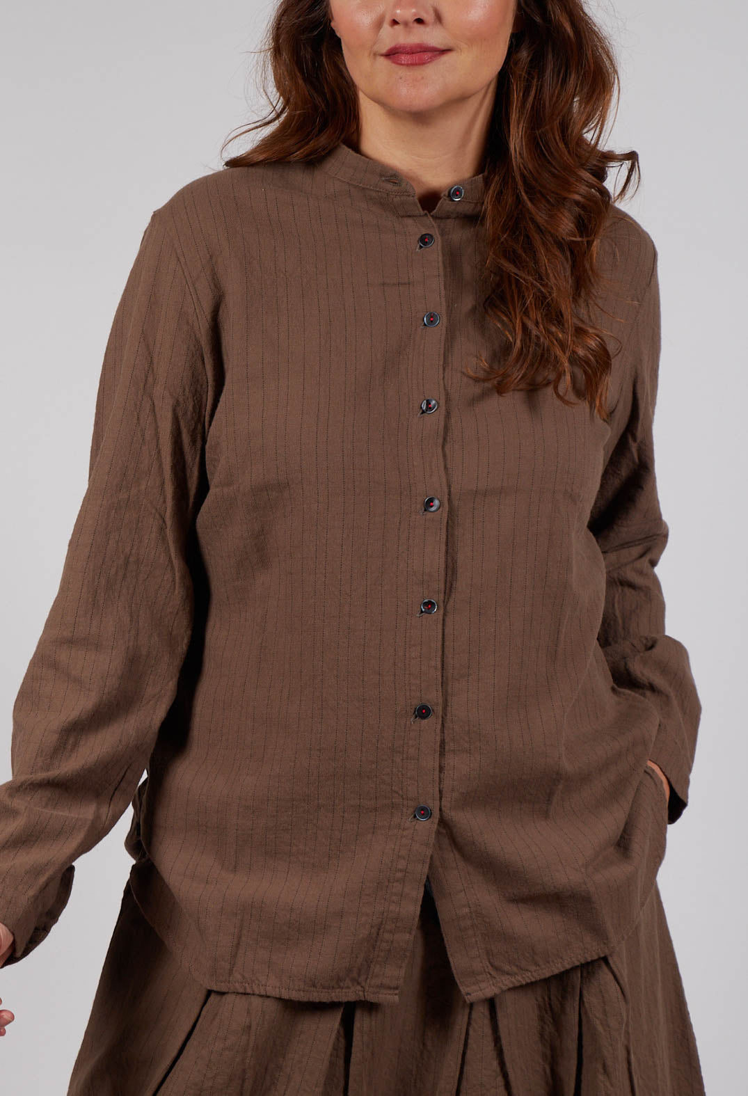 Shirt Cosma in Brown