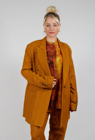 Short Coat in Tumeric