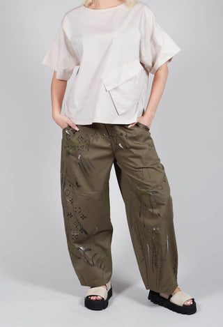 Signature Design Trousers in Green