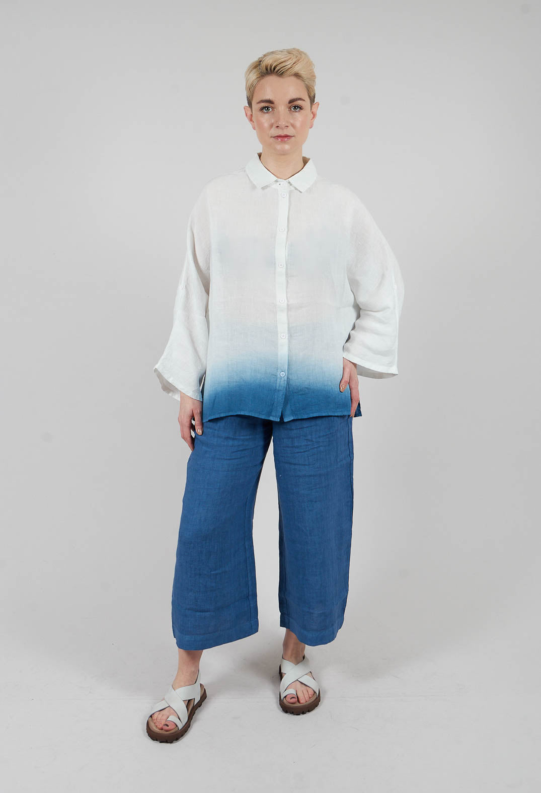 Skara Pants in Eve Blue