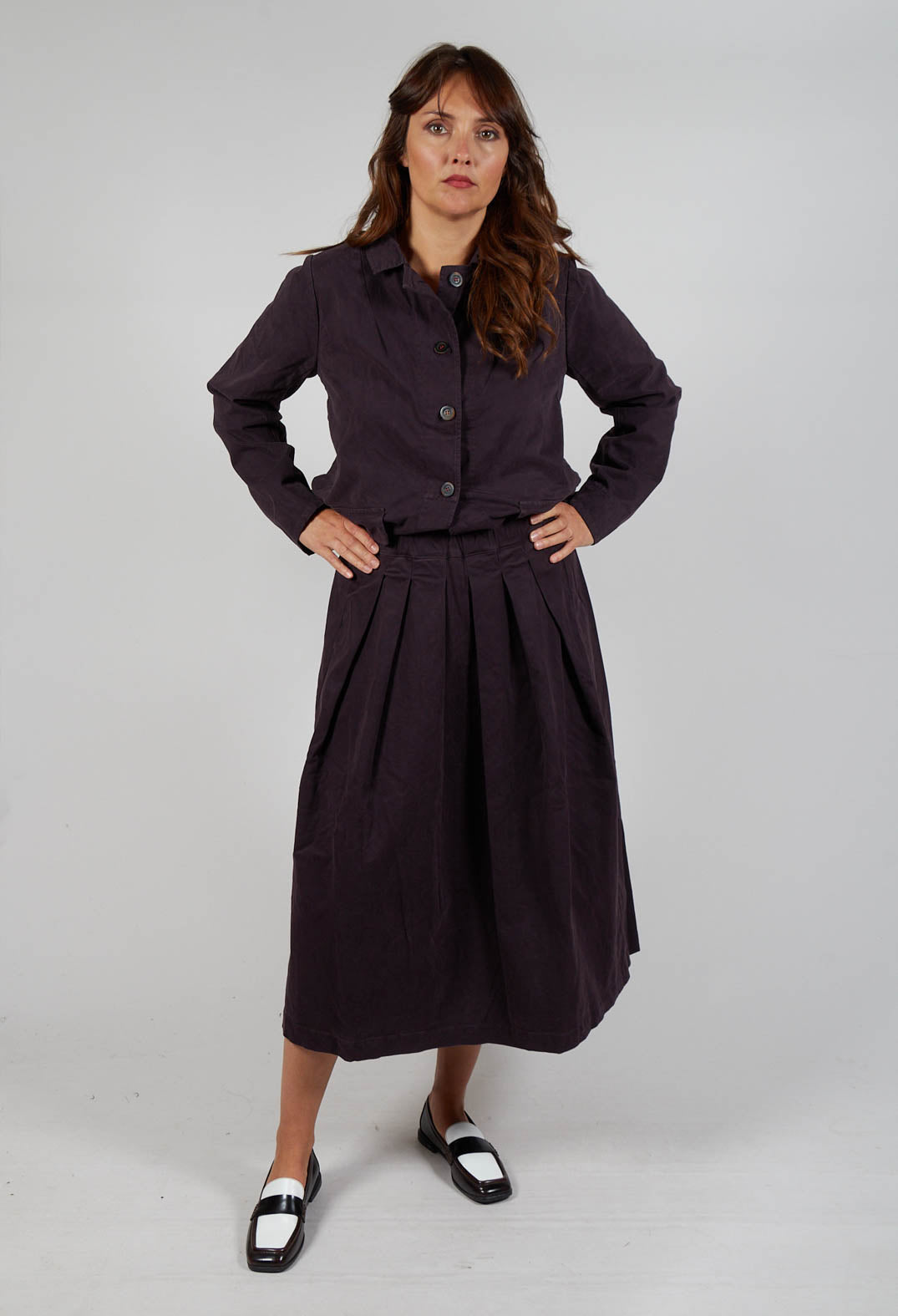 Skirt Jsa in Plum