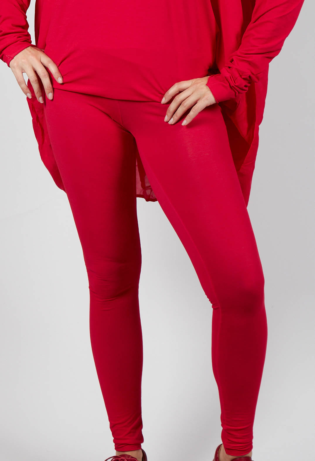 Slim Fit Leggings in Cardinal Cloud