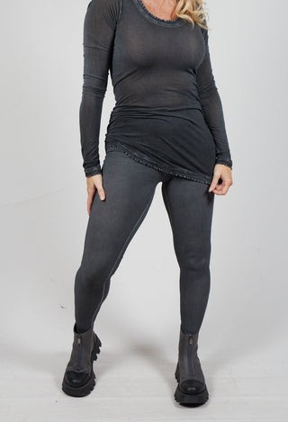 Slim Fit Leggings in Slate Cloud