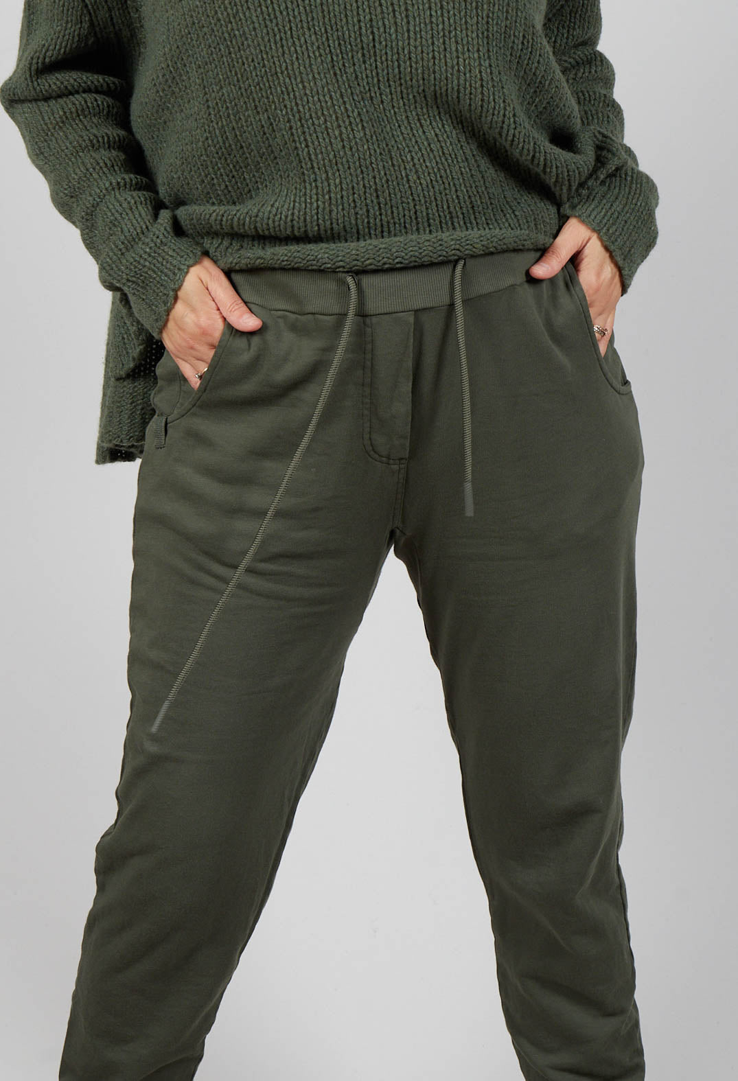 Slim Leg Joggers in Camp