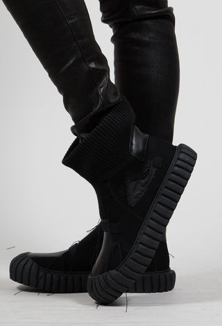 Sock Boots in Black