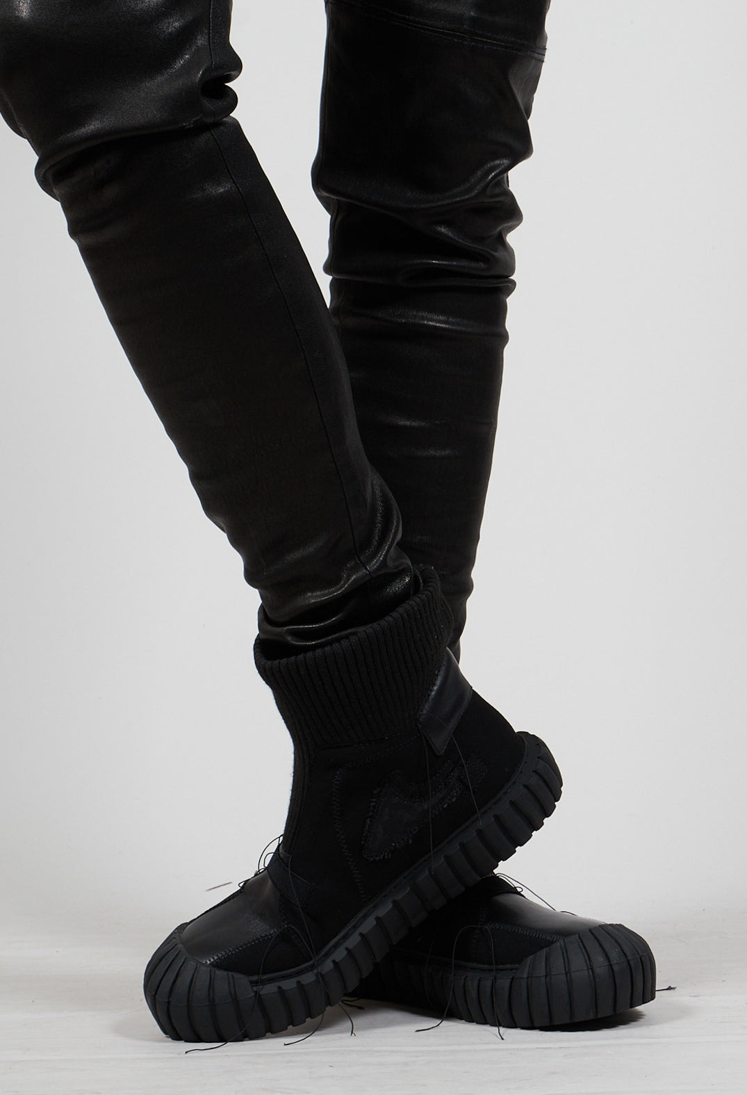 Sock Boots in Black