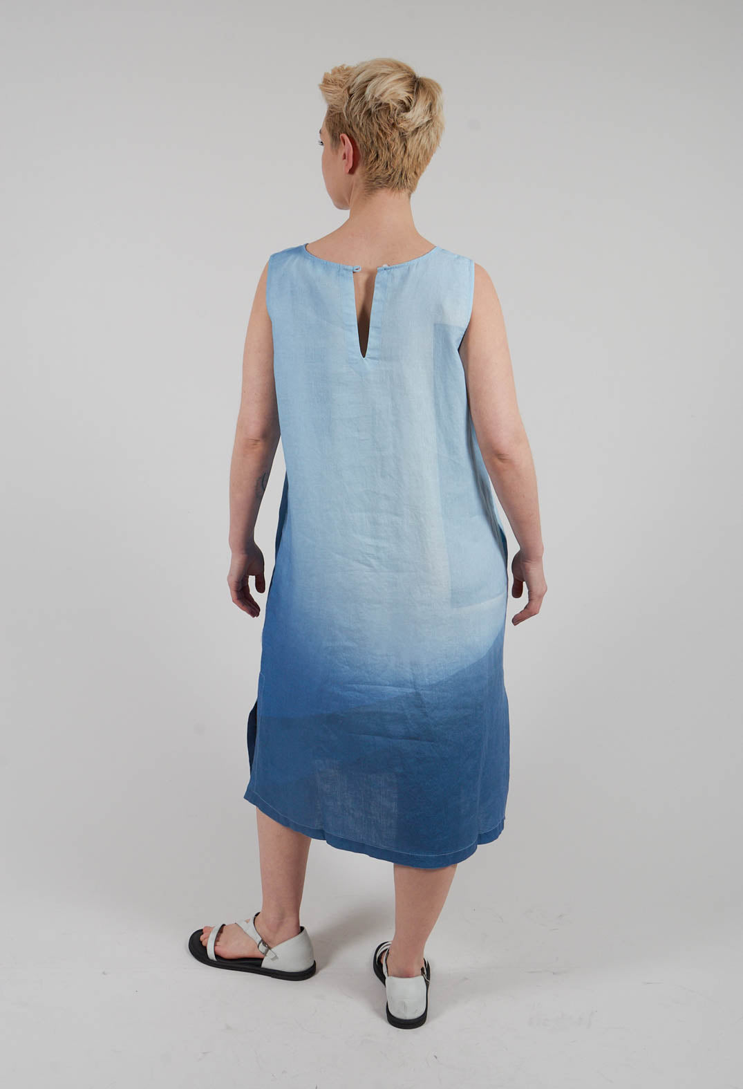 Som Dress in Eve Blue