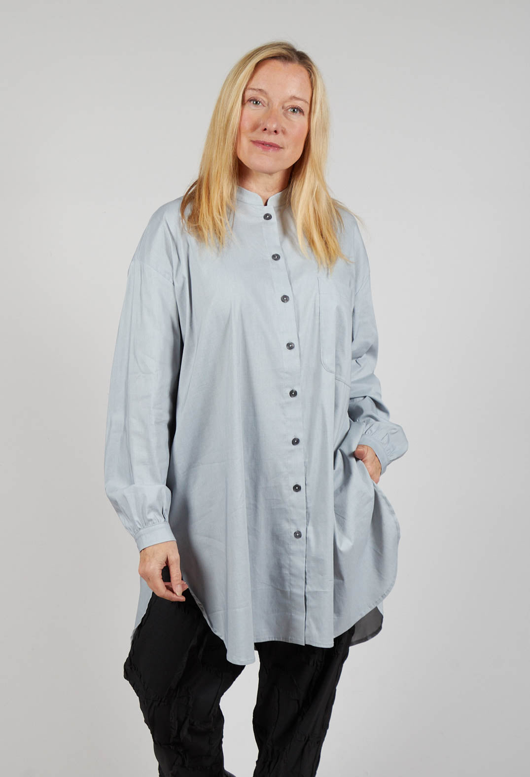 Sonoro Max Blouse in Stone