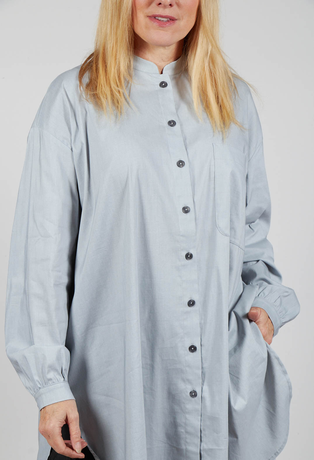 Sonoro Max Blouse in Stone