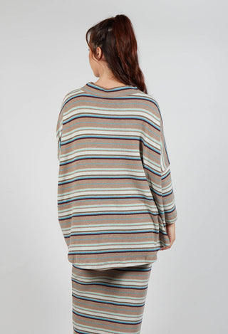 Spino Jumper in Alpaca Stripe