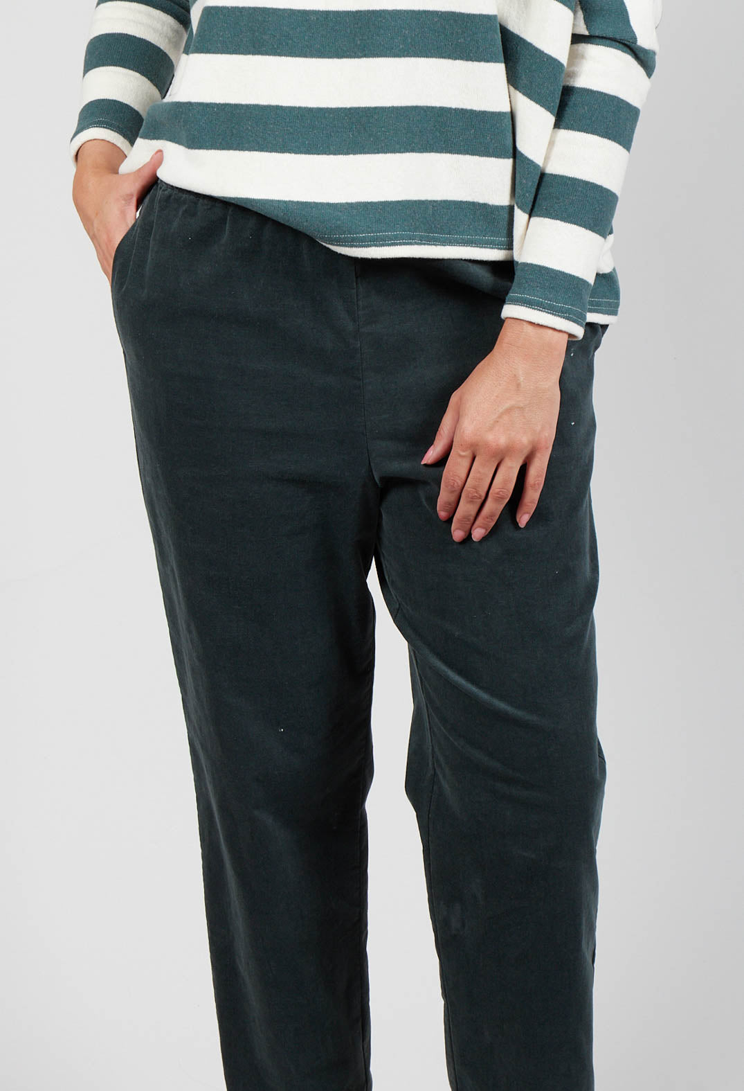 Straight Leg Trouser in Agave