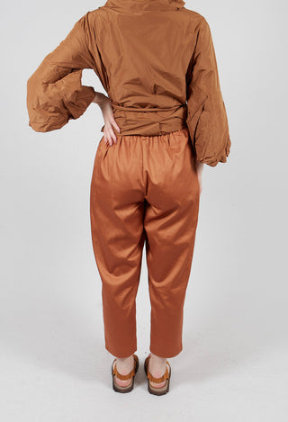 Straight Leg Trouser in Bronze