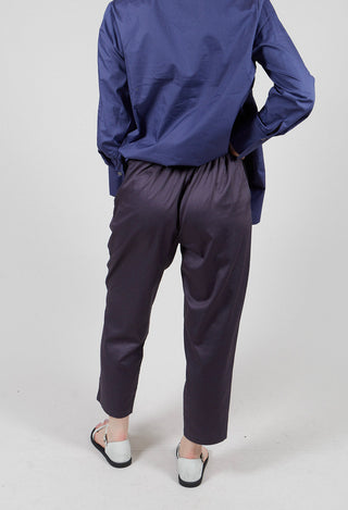 Straight Leg Trouser in Navy