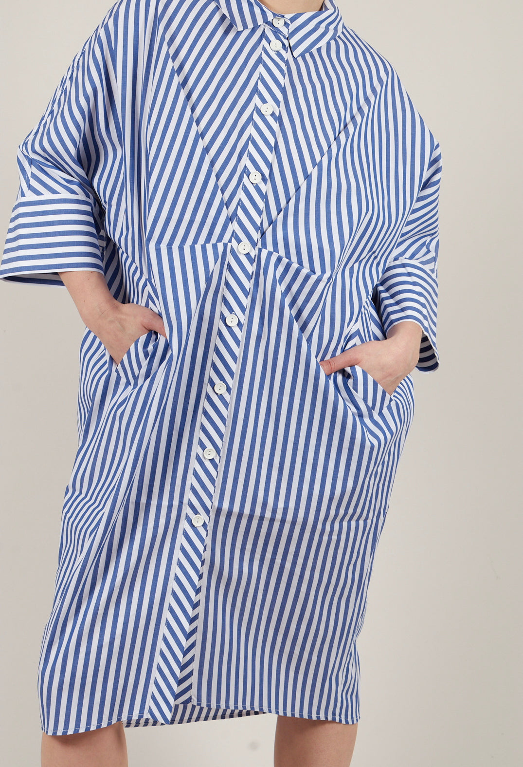 Stripe Shirt Dress in Original