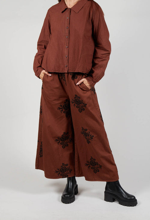 Stupsnah Trousers in Mudcloth