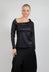 Surplice Pala Top in Black